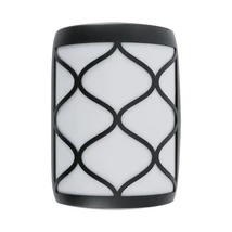 Aplica de perete exterioara Prezent RAE plastic, gri, alb, LED, 4000K, 20W, 1600lm, IP65 - 31655