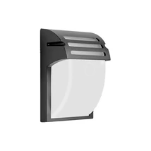 Aplica de perete exterioara Prezent AMALFI metal, sticla, antracit, alb, E27, IP44 - 39040