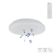 Plafoniera Prezent BLISS metal, plastic, alb, LED, 50W, 3000-6500K, 3500 Lm, IP20 - 70013