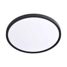 Plafoniera Prezent TRIMO plastic, negru, alb, LED, 40W, 4300lm, 3000K-6000K - 70328
