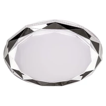 Plafoniera Prezent ZAO metal, plastic, crom, alb, LED, 3000K-6500K, 47W, 6000lm - 71336
