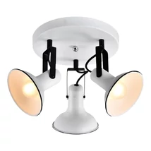 Spot Prezent ANDORA metal, alb, negru, E14 - 75475