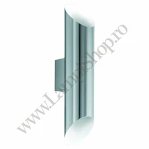 Aplica exterior Eglo AGOLADA, LED integrat inclus, IP44, baza din otel alb-otel inoxabil | Eglo-94803