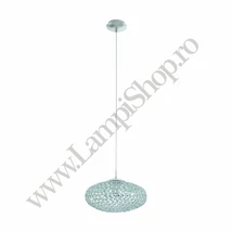 Pendul Eglo CLEMENTE, dulie E27, nu contine becul, IP20, baza din otel crom, abajur cristal transparent | Eglo-95286