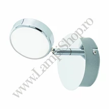 Spot Eglo SALTO, LED integrat inclus, IP20, baza din otel crom, abajur plastic satinat | Eglo-95628