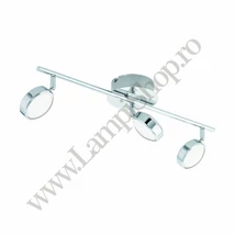 Spot Eglo SALTO, LED integrat inclus, IP20, baza din otel crom, abajur plastic satinat | Eglo-95631