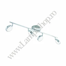 Spot Eglo SALTO, LED integrat inclus, IP20, baza din otel crom, abajur plastic satinat | Eglo-95632