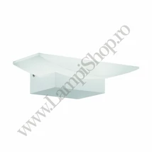 Aplica de perete Eglo METRASS, LED integrat inclus, IP20, baza din aluminiu alb, abajur plastic satinat | Eglo-96037
