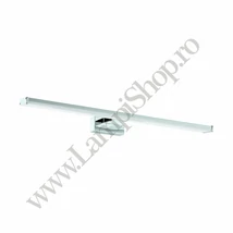 Aplica baie Eglo PANDELLA 1, LED integrat inclus, IP44, baza din aluminiu-plastic crom-argintiu, abajur plastic alb | Eglo-96065