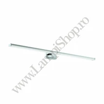 Aplica baie Eglo PANDELLA 1, LED integrat inclus, IP44, baza din aluminiu-plastic crom-argintiu, abajur plastic alb | Eglo-96066