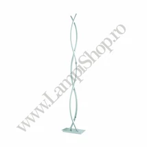 Lampadar Eglo LASANA 2, LED integrat inclus, IP20, baza din aluminiu-otel crom, abajur plastic alb | Eglo-96106