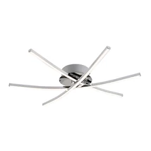 Plafoniera Rabalux CYCLONE metal, plastic, crom, alb, LED, 4000K, 21W, 1450lm - Rabalux-4606