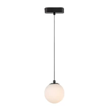 Corp pendul pentru sina magnetica Rabalux LITRACK metal, sticla, negru, alb, LED, 5W, 360Lm - 70131