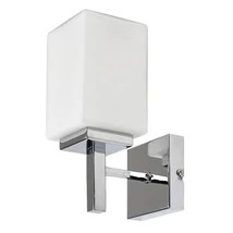 Aplica de perete pentru baie Rabalux ZENKAI metal, sticla, crom, alb, E14, IP44 - 71059
