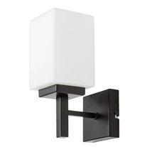 Aplica de perete pentru baie Rabalux ZENKAI metal, sticla, negru, alb, E14, IP44 - 71061
