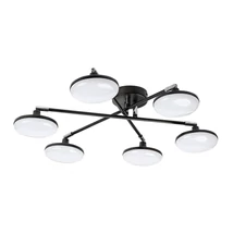 Plafoniera Rabalux MADI metal, plastic, negru, alb, LED, 3000K, 24W, 2350lm - 71063