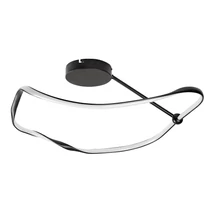 Plafoniera Rabalux MIROSSI metal, plastic, negru, alb, 4000K, 38W, 2240lm - 71094