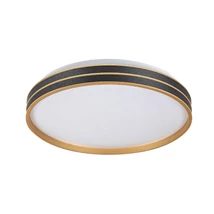 Plafoniera Rabalux GANDOR metal, plastic, negru, auriu, alb, LED, 3000K-6500K, 24W, 1850lm - 71141