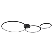 Plafoniera Rabalux FORMAND metal, plastic, negru, alb, LED, 38W, 1100lm, 3000K - 71297