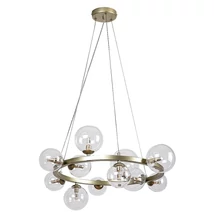Pendul Rabalux ASLOV metal, sticla, auriu, transparent, G9 - 71300