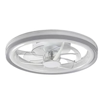Plafoniera cu ventilator Rabalux FANRICIUS plastic, argintiu, alb, LED, 40W, 2200lm, 3000K-4000K-6000K - 71335