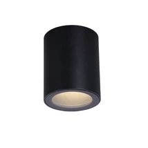 Plafoniera Rabalux KOVEN metal, sticla, negru, transparent, GU10, IP44 - 71342