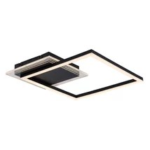 Plafoniera Rabalux OTTAVIA metal, acril, negru, alb, LED, 24W, 3000K, 2000Lm - 71370