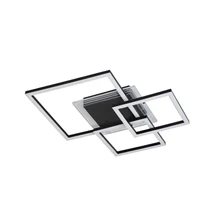 Plafoniera Rabalux OTTAVIA metal, acril, negru, alb, LED, 40W, 3000K, 3100Lm - 71371