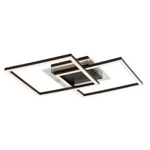 Plafoniera Rabalux OTTAVIA metal, acril, negru, alb, LED, 28W, 3000K, 2300Lm - 71372