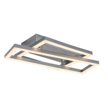 Plafoniera Rabalux ELLINOR metal, plastic, crom, alb, LED, 24W, 3000K, 2300Lm - 71380