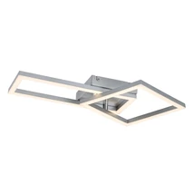 Plafoniera Rabalux ELLINOR metal, plastic, crom, alb, LED, 24W, 3000K, 2020Lm - 71381