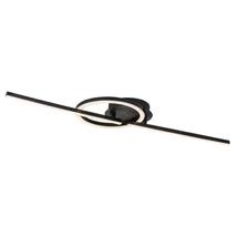 Plafoniera Rabalux TWISTERRA metal, plastic, negru, alb, LED, 24W, 4000K, 1800Lm - 71395