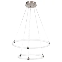 Pendul Rabalux IRELIA metal, acril, crom, alb, LED, 3000K-6000K, 55W, 4700lm - Rabalux-72009