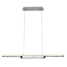 Pendul Rabalux CONTESSA metal, plastic, crom, alb, LED, 4000K, 48W, 2550lm - 72031