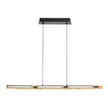 Pendul Rabalux REMIEL metal, plastic, negru, maro, alb, LED, 3000K, 30W, 1570lm - 72045
