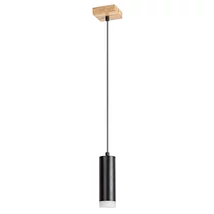 Pendul Rabalux TORAS lemn, metal, negru, GU10 - Rabalux-72121