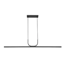 Pendul Rabalux ELIA metal, acril, negru, alb, LED, 3000K, 25W, 1150lm - 72127