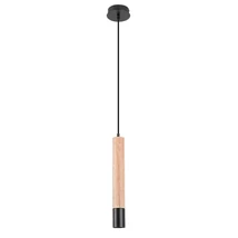 Pendul Rabalux BRAULIA metal, lemn, negru, GU10 - Rabalux-72131