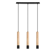 Pendul Rabalux BRAULIA metal, lemn, negru, GU10 - Rabalux-72133