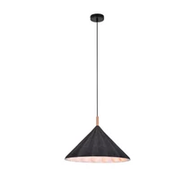 Pendul Rabalux LINAVO metal, fetru, negru, gri, E27 - 72164