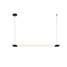 Pendul Rabalux NIVARO metal, acril, negru, alb, LED, 28W, 3000K, 3050Lm - 72169