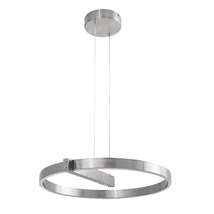 Pendul Rabalux THRAC metal, plastic, aluminiu, alb, LED, 34W, 1700lm, 4000K - 72222