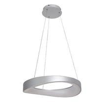 Pendul Rabalux ILIANA metal, acril, argintiu, alb, LED, 3000K, 56W, 3380lm - 72236