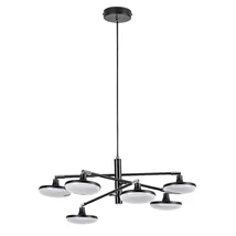 Pendul Rabalux MADI metal, plastic, negru, alb, LED, 3000K, 24W, 2350lm - 72239