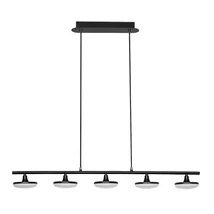 Pendul Rabalux MADI metal, plastic, negru, alb, LED, 3000K, 20W, 1850lm - 72240