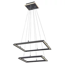 Pendul Rabalux SIDONA metal, plastic, negru, alb, LED, 3000K, 48W, 2450lm - 72243