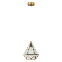 Pendul Rabalux NORAH metal, sticla, auriu, transparent, E14 - 72245