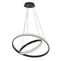 Pendul Rabalux GRETE metal, acril, negru, alb, LED, 3000K, 60W, 3450lm - 72259