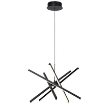 Pendul Rabalux MATILDE metal, plastic, negru, alb, LED, 4000K, 48W, 1500lm - 72267