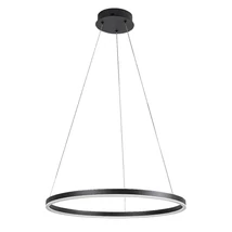 Pendul Rabalux ISAURE metal, acril, negru, alb, LED, 35W, 2200lm, 3000K-4000K-6500K - 72301